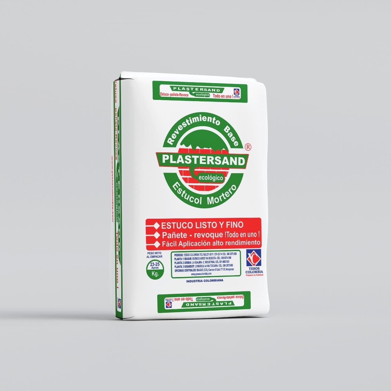 Saco de Plastersand Ecológico