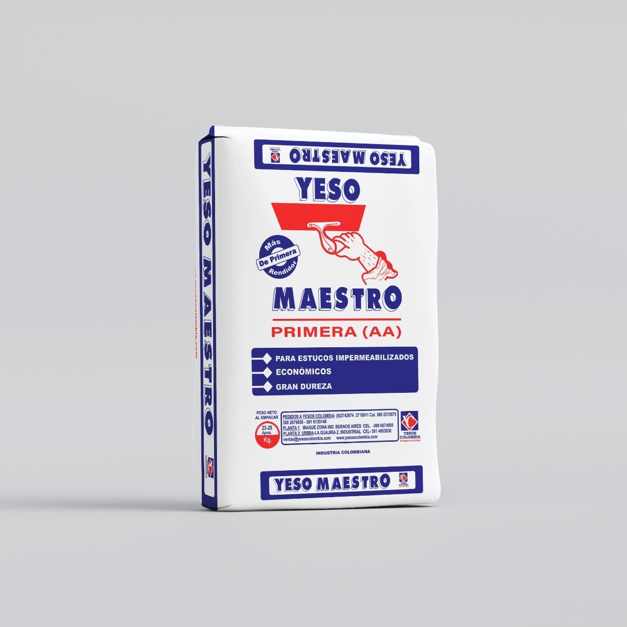 Saco de Yeso Maestro de Yesos Colombia